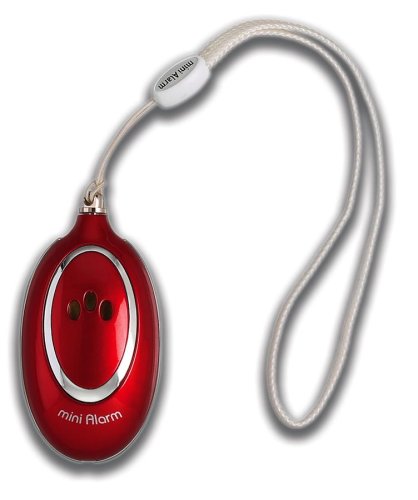 Belle Hop Personal Safety Alarm, Red
