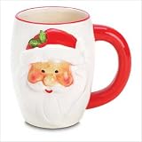 Smiling Santa Christmas Mug