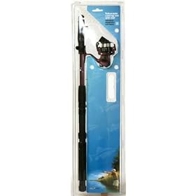 Fish active - Canne t�lescopique & moulin. 210cm