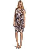 Suzi Chin Women's Cap Sleeve Belted Dress
