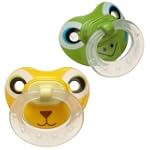 NUK Silicone Animal Faces BPA Free Pacifier, Size 2, 2 Pack, Colors May Vary $4.59