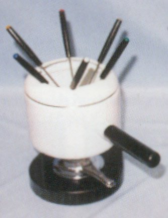 Fondue Set - White