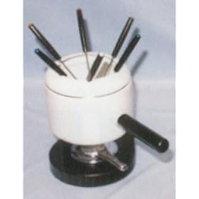 Fondue Set - White by Kitchen Supply Co.