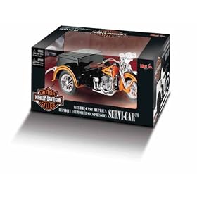 Maisto - 31110 - V�hicule Miniature - Servicar Harley Davidson - �chelle 1/18