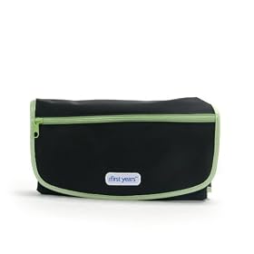 The First Years The First Years Deluxe Fold and Go Diapering Kit, Black/GreenThe First Years The First Years Deluxe Fold and Go Diapering Kit