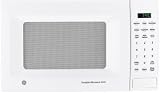 GE JE740 Countertop White Microwave Oven