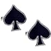 Spades Card Suit Cufflinks