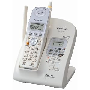 Panasonic KX-TG2631W 2.4 GHz FHSS GigaRange  Digital Cordless Answering System
