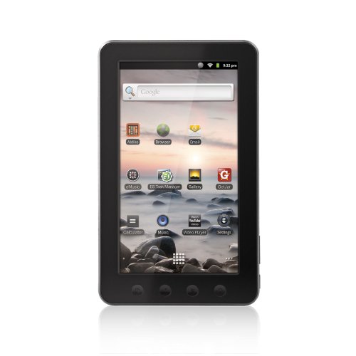Coby Kyros 7-Inch Android 2.3 4 GB Internet Touchscreen Tablet - MID7012-4G (Black)