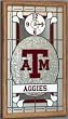 Texas A&M Aggies Wall Clock Wooden Frame NCAA College Athletics Fan Shop Sports Team Merchandise