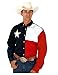 Roper Men's Texas Flag Shirt - 03-001-0185-0201 Na
