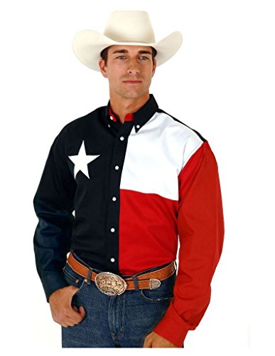 Roper Men's Texas Flag Shirt - 03-001-0185-0201 Na