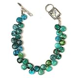 Turquoise Bracelet with Roman Glass (Israel)