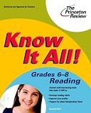 Know It All! Grades 6-8 Reading (K-12 Study Aids)