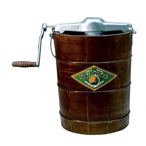 White Mountain F64306-X 6-Quart Hand-Crank Ice Cream Freezer by Rival