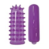 Nasstoys Bullet Minivibrator mit Latex Stimulations�berzug Purple Lila