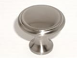 Top Knobs, Nouveau - M376, Knob 1 1/8 in Brushed Satin Nickel