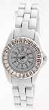 Geneva Elite Womens's Designer Watch with Baguette Stones Bezel Model 2494-7