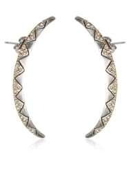 House of Harlow 1960 Sparkling Sliver Drop Earrings
