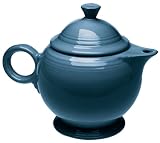 Homer Laughlin China Fiesta Cobalt Blue Teapot 44 Oz.