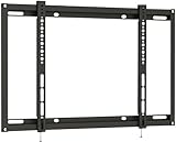 mumbi LPF60 ultra flach Wandhalterung Plasma LCD LED TV Halter / 32 - 60 Zoll (81cm - 152cm) Wandhalter - Halterung bis max 50 kg schwarz