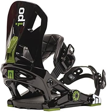 NOW Snowboarding IPO Bindings, Black, Medium