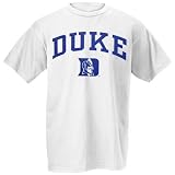 Duke Blue Devils White Bare Essentials T-shirt