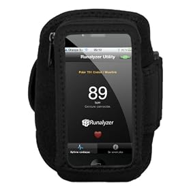 Le brassard sport Runalyzer pour iPhone 3G/3GS/4/4S/5 et iPod touch.