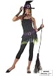 Sassy Witch Junior Teen Holiday Party Costume