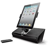 iLuv iMM727BLK ArtStation Stereo Speaker Dock with Remote for the Apple iPad 3-3G / iPad 2 WiFi/3G Model 16GB, 32GB, 64GB EST Model for Apple iPhone 4, iPhone 4S and iPod Touch -Black