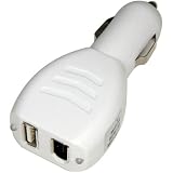 Lenmar AI-DCUF iPod Charger with USB Charge Port with Additional FireWire Port