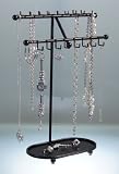Long Necklace Holder Jewelry Tree Organizer Display Stand Storage Rack 