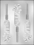 CK Products 4-7/8-Inch Golf Bag and Clubs Sucker Chocolate Mold