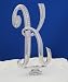 Swarovski Crystal Monogram Cake Topper Initial Letter K - 4 1/2"