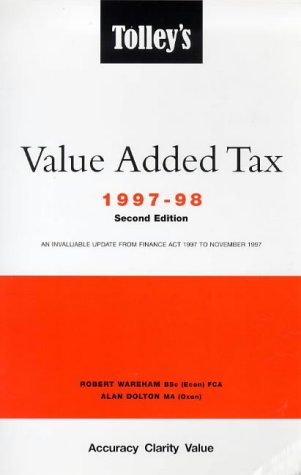 Tolley's Value Added Tax: 1997-98: 2nd Edition