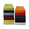 Luxus Wasserbett Spannbettlaken schwarz 180-200 x 200-220 cm