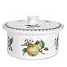 Portmeirion Apple Harvest Drum Shape 3 Pint Covered Casserole