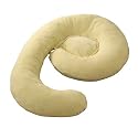 Basic Comfort Body Support Pillow Beige