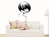 Wall MURAL Vinyl Art Design Stickers NICE LADY S. 2820