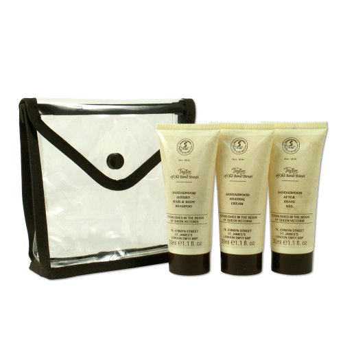 Taylor of Old Bond Street Sandalwood Travel Pack, 3-Ounce