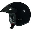 AFX Solid Youth FX-75Y Cruiser Motorcycle Helmet - Black