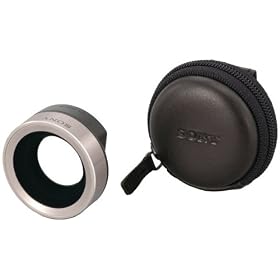 Sony VCL-HGE07TB Wide-End Conversion Lens for HDR-TG5V Camcorder with Quick Attach