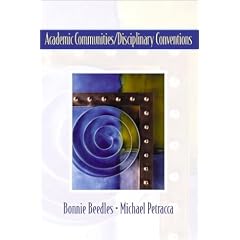 Academic Communities/Disciplinary Conventions