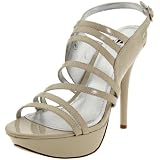 Miss Me Womens Sonic-6 Open-Toe Platform Pump