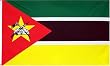 Mozambique National Country Flag - 3 foot by 5 foot Polyester (New)