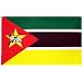 Mozambique National Country Flag - 3 foot by 5 foot Polyester (New)