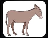 Mouse Pad with donkey, equine, animal