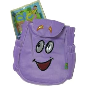Dora the Explorer Backpack Mr. Face Rescue Bag (New Version with Map)