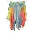 Sarah's Silks Reversible Blue and Rainbow Skirt (Toddler-Sized)