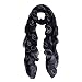 Premium Soft Large Peace Sign Design Scarf Wrap, Black